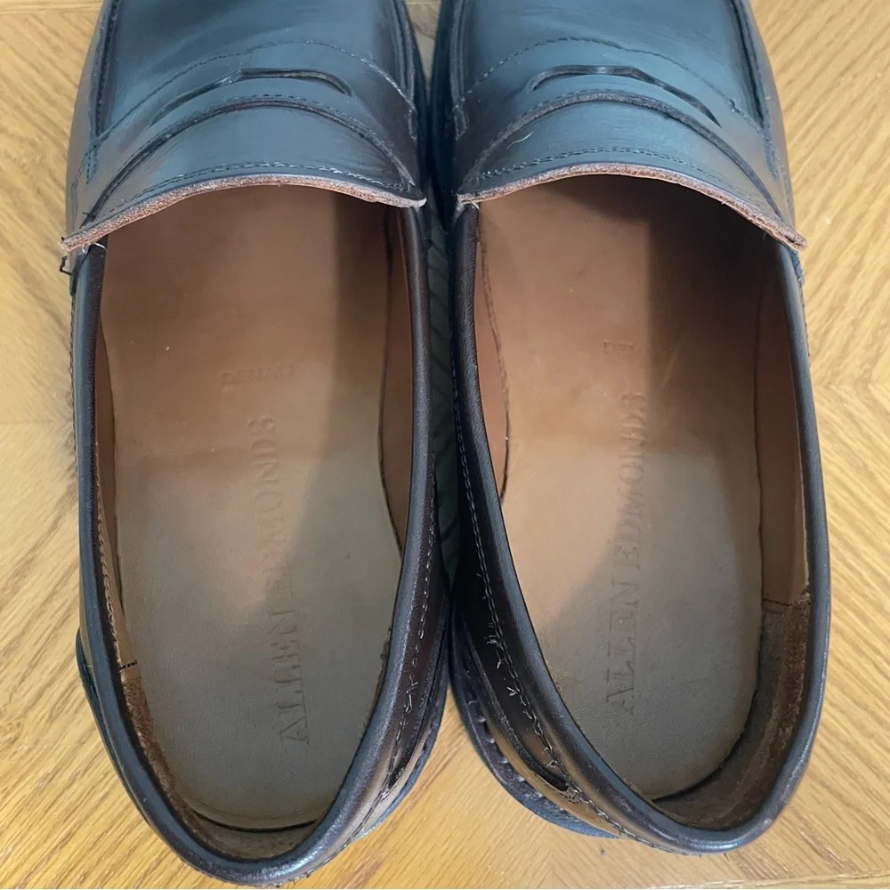 Allen Edmonds Denali Penny Loafers Men Size 9 Chocolate Brown 5780